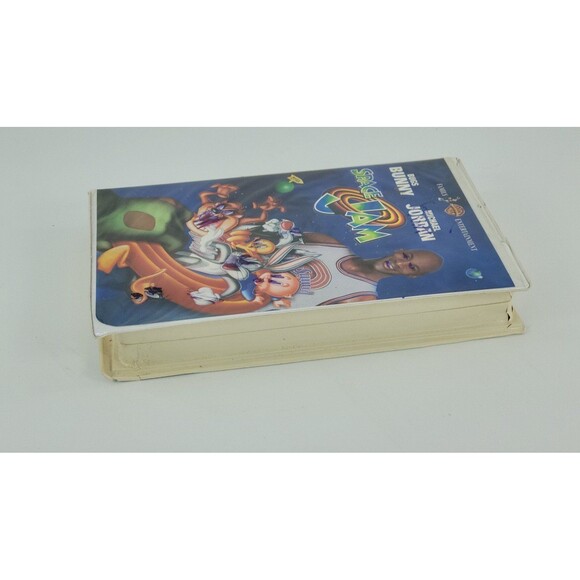 Space Jam Clamshell VHS Tape Bugs Bunny Michael Jordan Vintage Retro 1997 - Picture 7 of 12